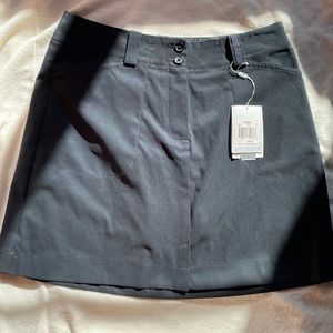 Black Nike Fit Dry Golf Skort